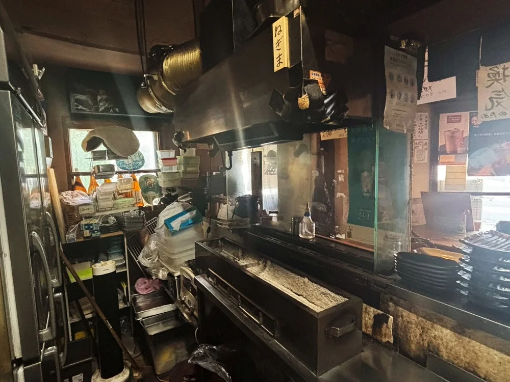 半蔵門の焼鳥・焼きとん居抜きの厨房