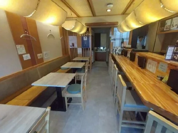 和食の居抜き物件の内装