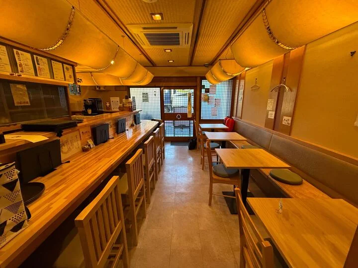 和食の居抜き物件の内装