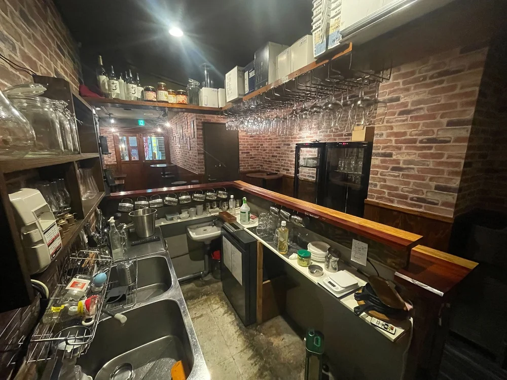 京急蒲田のダイニングバー居抜きの厨房