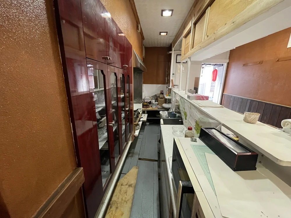 上福岡の居酒屋居抜きの厨房