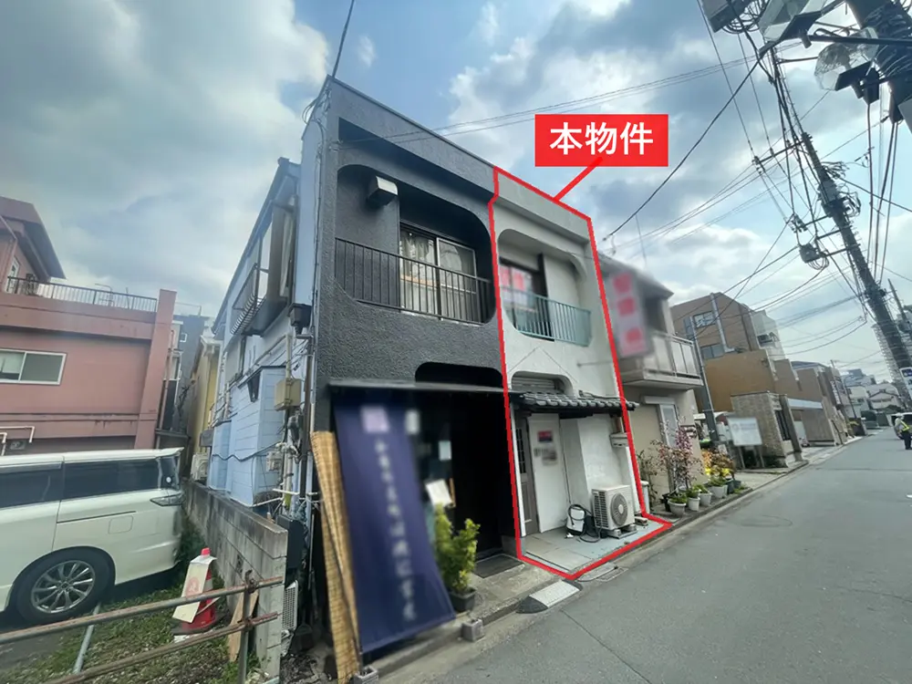 上福岡の居抜き店舗の外観