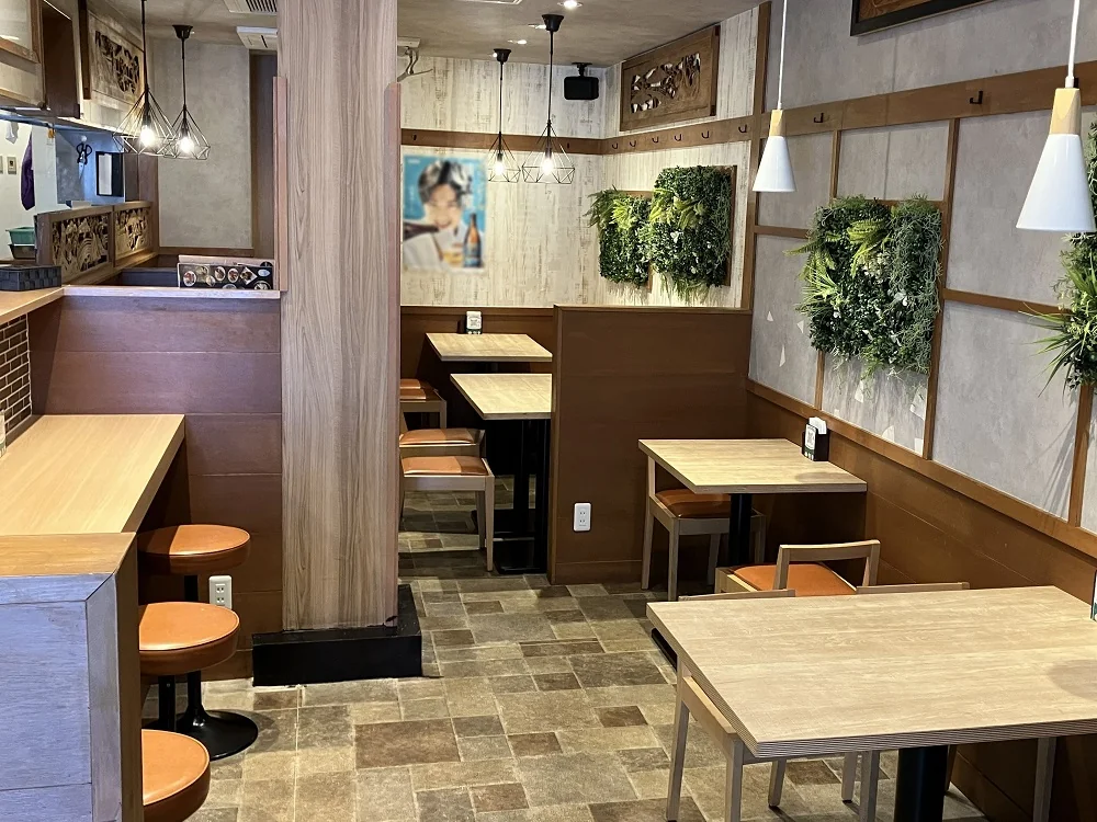 武蔵小金井の居抜き店舗の内装