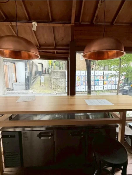 神泉のうどん・そば居抜きの内装