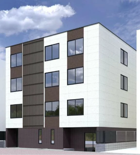 大島のスケルトン物件の外観