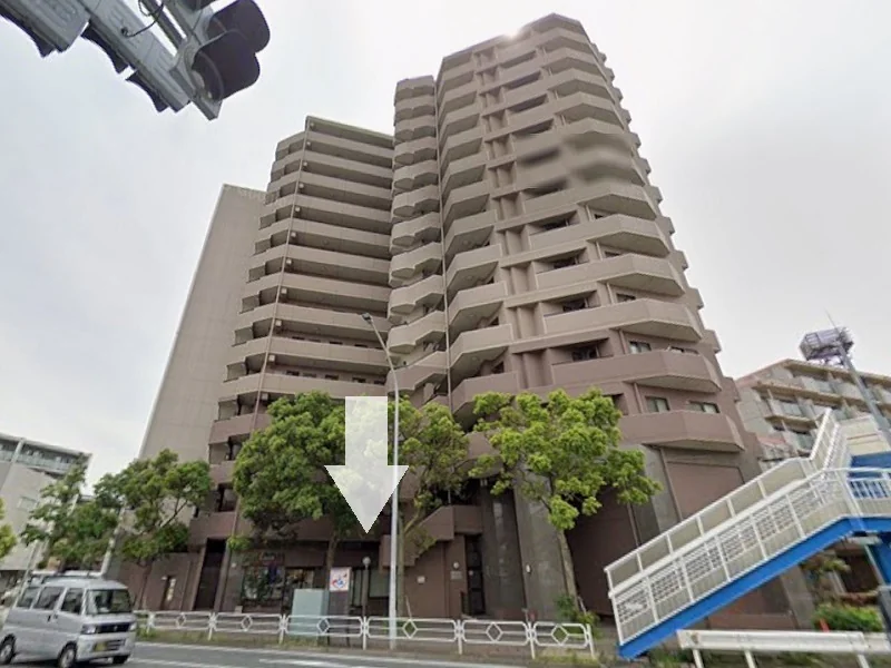 貸店舗(スケルトン)の外観