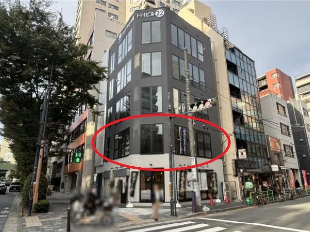 東日本橋のスケルトン物件の外観