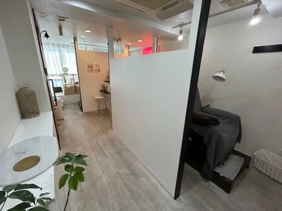 エステの居抜き物件の内装