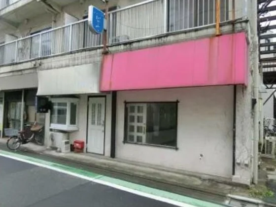 立会川の居抜き店舗の外観