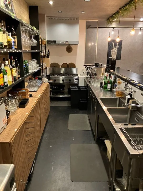 カフェ・喫茶店の居抜き物件の厨房