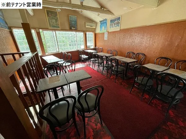 鷹の台の居抜き店舗の内装