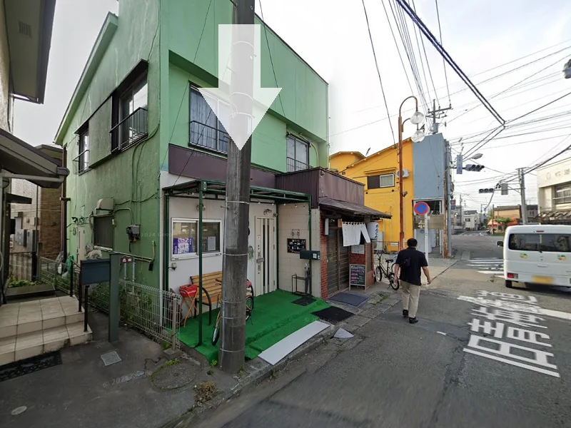 羽村の居抜き店舗の外観