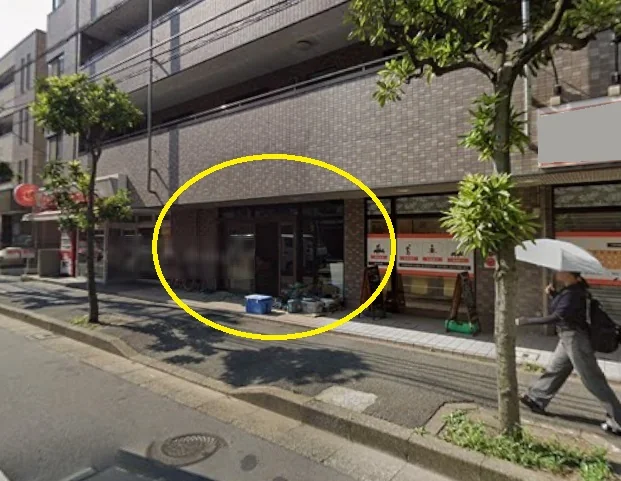 西船橋のスケルトン物件の外観