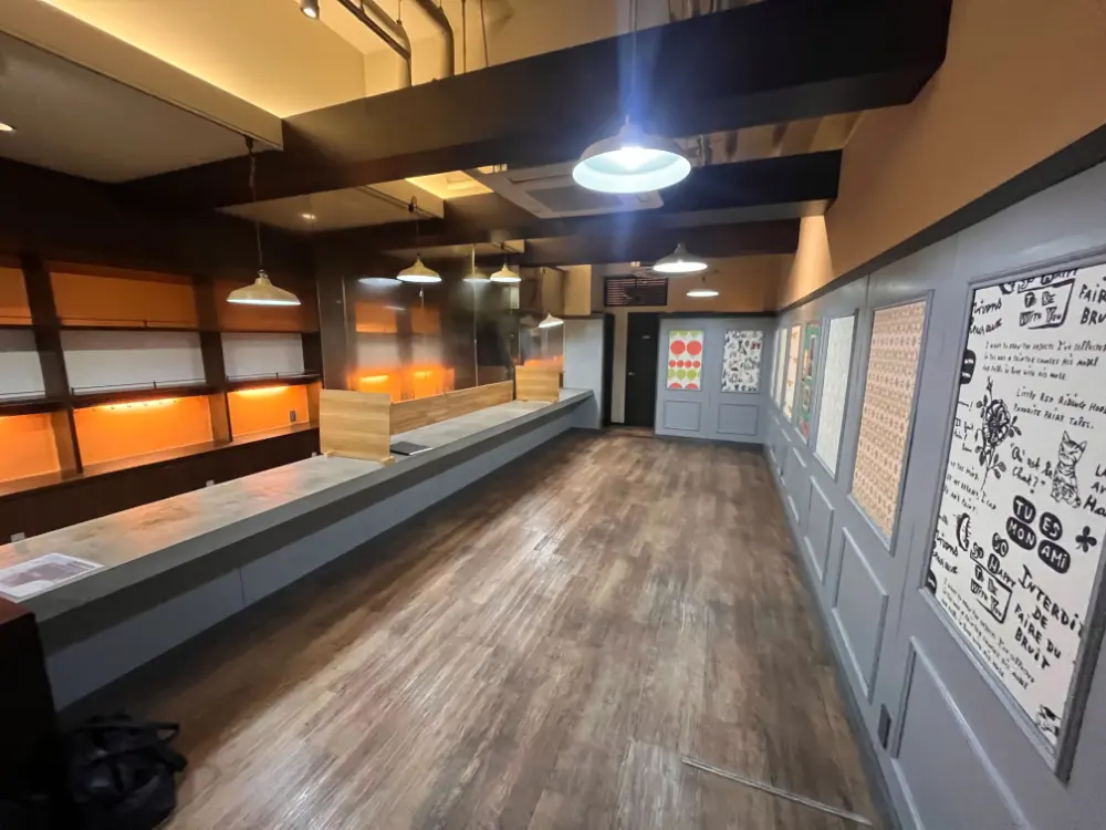 上永谷のイタリアン居抜きの内装