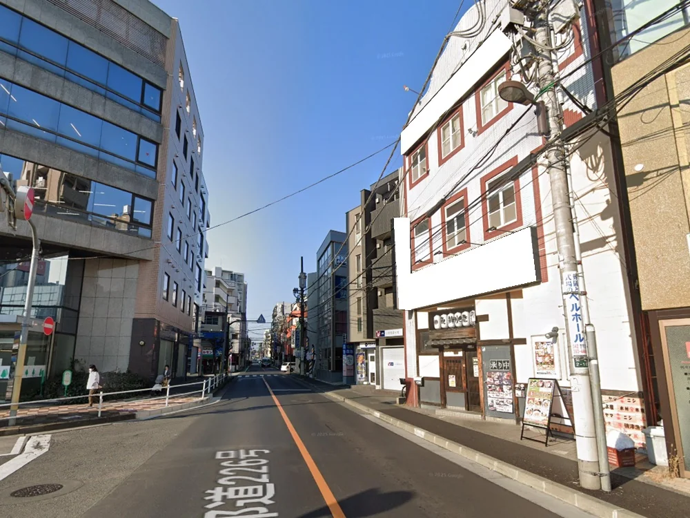 貸店舗(スケルトン)の外観