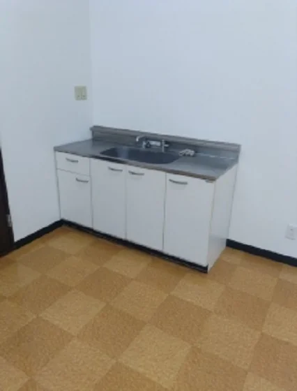 唐木田の事務所仕様物件の厨房