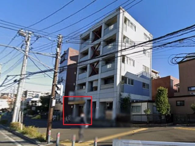 中山のスケルトン物件の外観