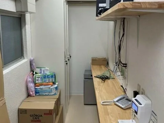 貸店舗(事務所仕様)の内装