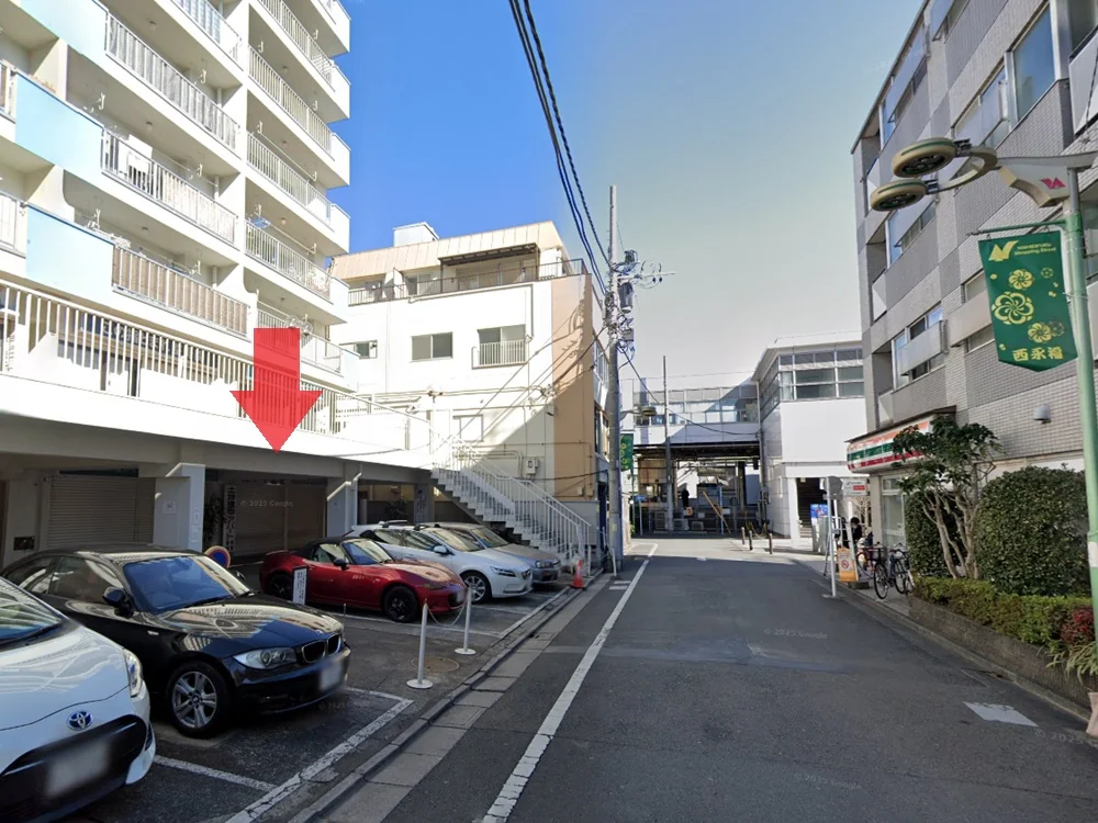 西永福の事務所仕様物件の外観