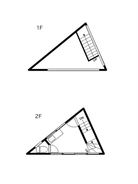 入谷のスケルトン物件の平面図