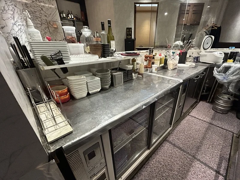 ビストロ・洋食の居抜き物件の厨房