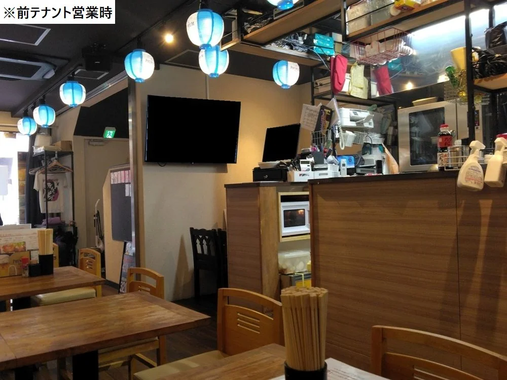 田町の居抜き店舗の内装