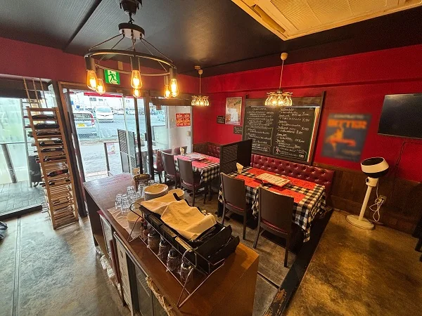 新所沢の居抜き店舗の内装