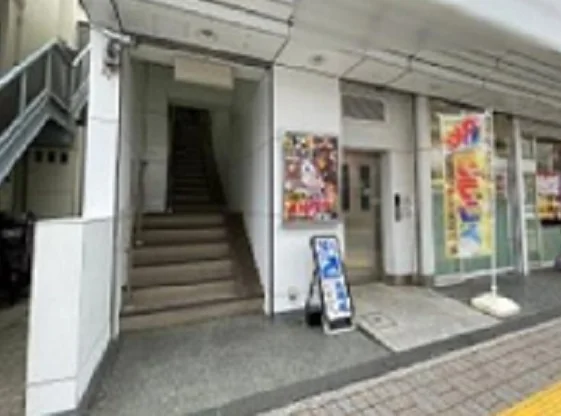 鹿島田の事務所仕様店舗物件の外観