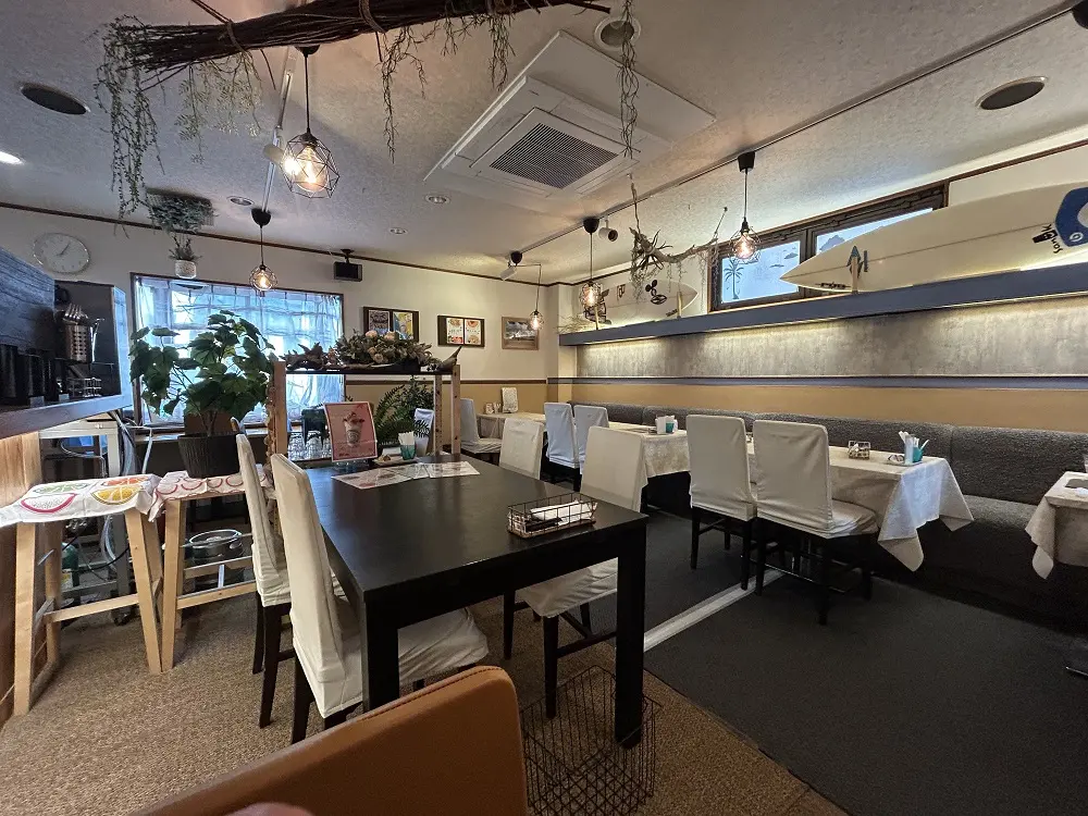 イタリアンの居抜き物件の内装