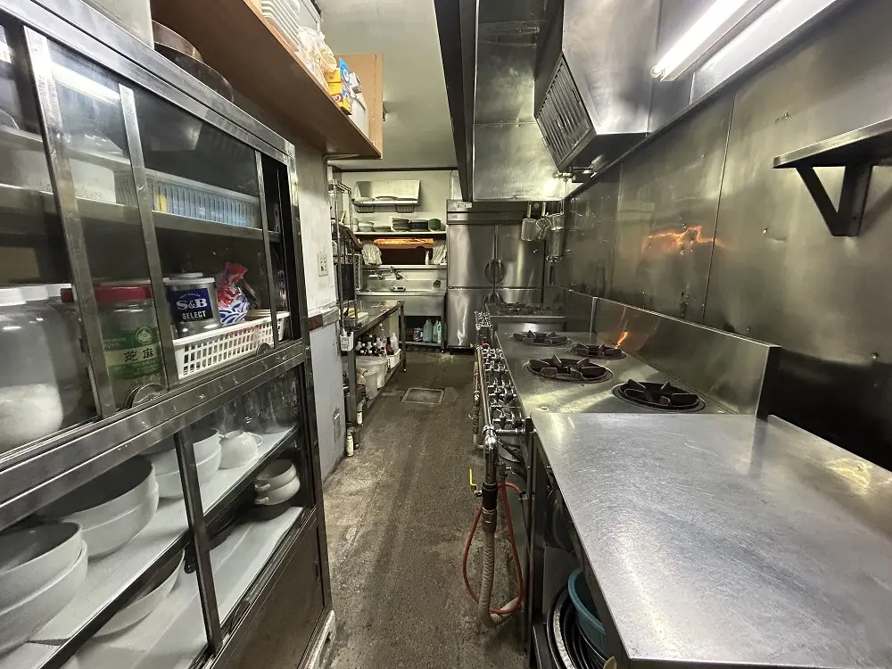 船橋の居抜き店舗の厨房