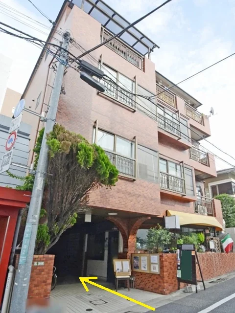 上町の居抜き店舗の外観