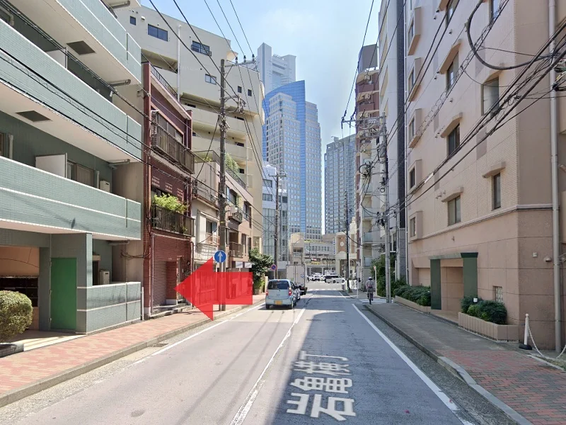 貸店舗(事務所仕様)の外観