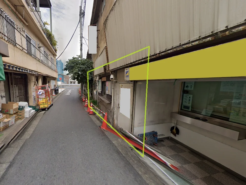 西新井のカフェ・喫茶店居抜きの外観