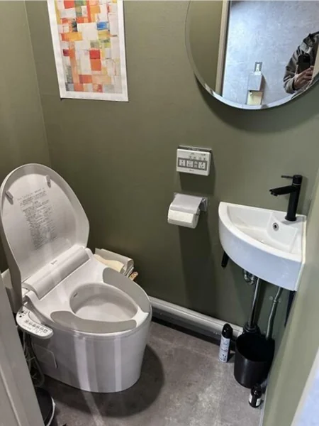 国立の居抜き店舗の内装