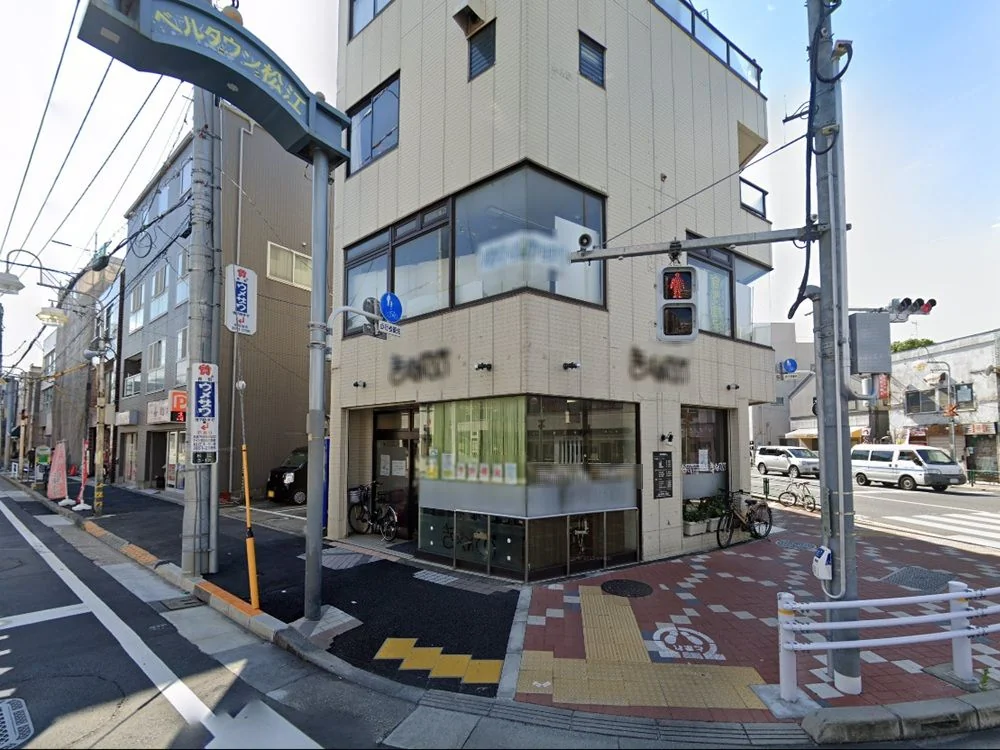 美容室・理容室の居抜き物件の外観