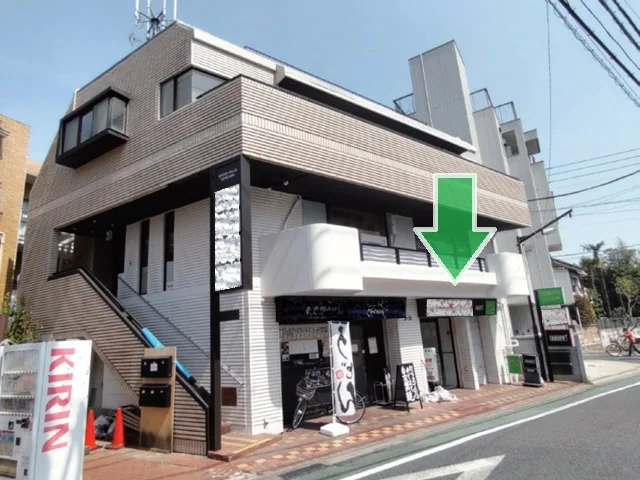 貸店舗(事務所仕様)の外観