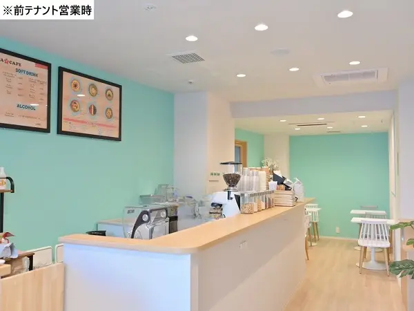 赤坂見附のカフェ・喫茶店居抜きの内装