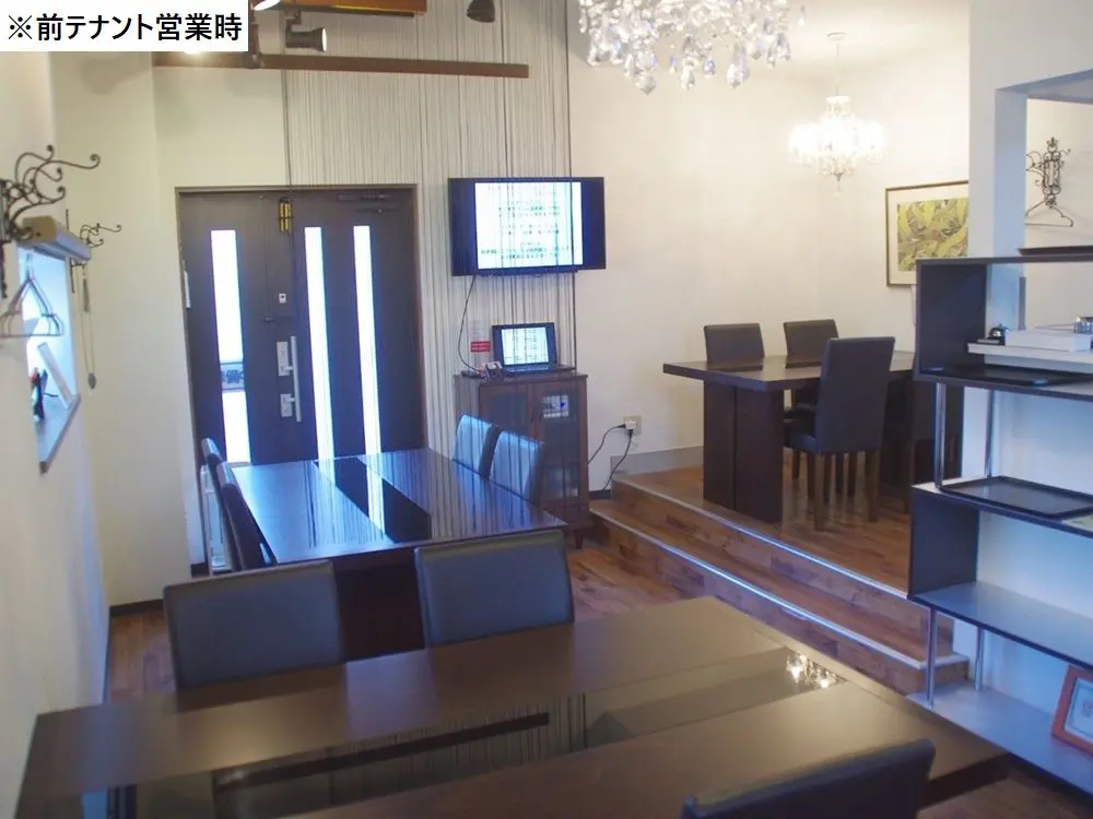 柴又の居抜き店舗の内装