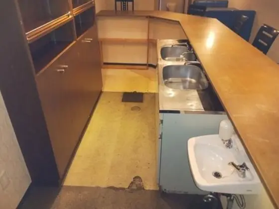 相模原の居酒屋居抜きの厨房