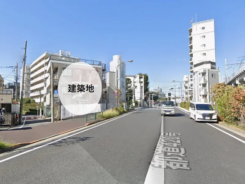 貸店舗(スケルトン)の外観