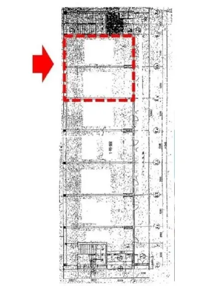 上尾のスケルトン物件の平面図