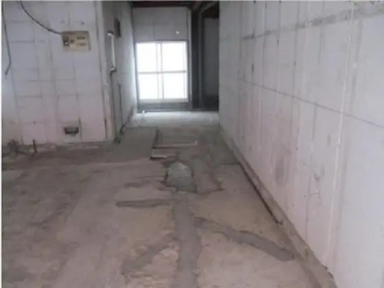 貸店舗(スケルトン)の内装