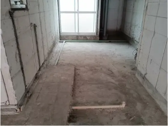 貸店舗(スケルトン)の内装