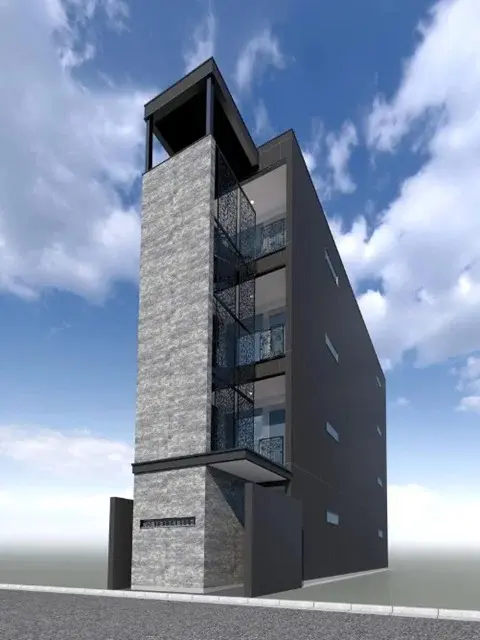 森下のスケルトン店舗物件の外観