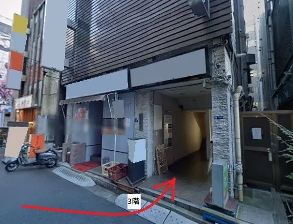 貸店舗(スケルトン)の外観