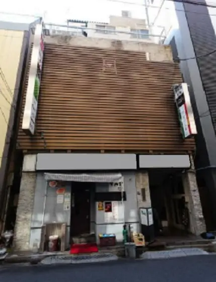 錦糸町のスケルトン店舗物件の外観