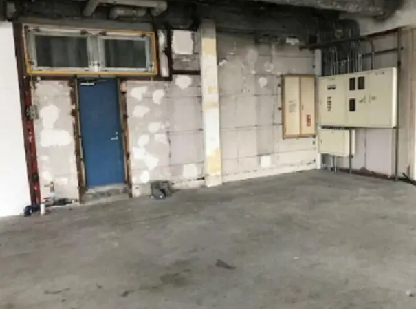 貸店舗(スケルトン)の内装