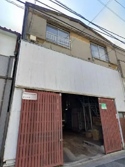 浅草のスケルトン店舗物件の外観