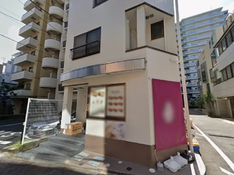 芝公園のスケルトン店舗物件の外観