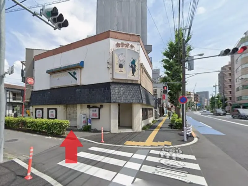 綾瀬の居抜き店舗の外観